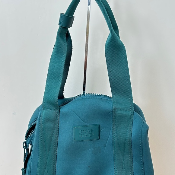 Dagne Dover Landon Small Neoprene Carryall Duffle Bag Color Liberty Purse